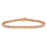 1.00 ct. tw Lab Grown Diamond Tennis Bracelet Set in 4-Prong 14K Gold (E-F, SI)