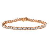 4.00 ct. tw Lab Grown Diamond Tennis Bracelet Set in 4-Prong 14K Gold (E-F, SI)