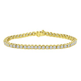 3.00 ct. tw Lab Grown Diamond Tennis Bracelet Set in 4-Prong 14K Gold (E-F, SI)