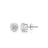 0.30 ct. tw Lab Grown Diamond Stud Earrings Set with 4-Prong Basket in 14K Gold (E-F, SI)