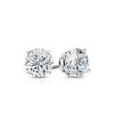 1.80 ct. tw Lab Grown Diamond Stud Earrings Set with 4-Prong Basket in 14K Gold (H-I, SI)