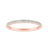 Classic Lab Grown Diamond Wedding Ring in 14K White Gold