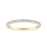 Classic Lab Grown Diamond Wedding Ring in 14K White Gold