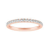 Lab Grown Diamond Wedding Ring in 14K White Gold