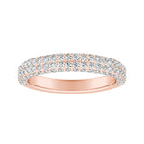 Lab Grown Diamond Wedding Ring in 14K White Gold