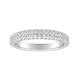 Lab Grown Diamond Wedding Ring in 14K White Gold