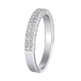 Lab Grown Diamond Wedding Ring in 14K White Gold