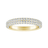Lab Grown Diamond Wedding Ring in 14K White Gold