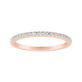 Classic Lab Grown Diamond Wedding Ring in 14K White Gold