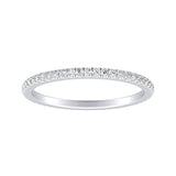 Classic Lab Grown Diamond Wedding Ring in 14K White Gold