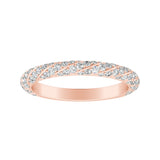 Lab Grown Diamond Wedding Ring in 14K White Gold
