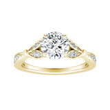 1.00 ct. Center Lab Grown Diamond Engagement Ring in 14K White Gold