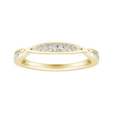 Lab Grown Diamond Wedding Ring in 14K White Gold