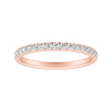 Classic Lab Grown Diamond Wedding Ring in 14K White Gold