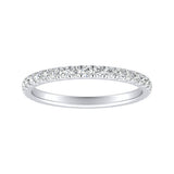 Classic Lab Grown Diamond Wedding Ring in 14K White Gold