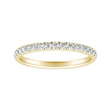Classic Lab Grown Diamond Wedding Ring in 14K White Gold