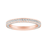 Lab Grown Diamond Wedding Ring in 14K White Gold