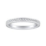 Lab Grown Diamond Wedding Ring in 14K White Gold
