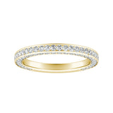 Lab Grown Diamond Wedding Ring in 14K White Gold