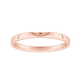 Stackable Lab Grown Diamond Wedding Ring in 14K White Gold