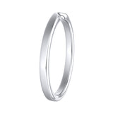 Stackable Lab Grown Diamond Wedding Ring in 14K White Gold