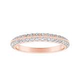 Lab Grown Diamond Wedding Ring in 14K White Gold