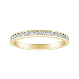Classic Lab Grown Diamond Wedding Ring in 14K White Gold