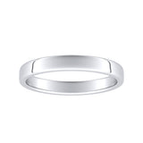 Classic Lab Grown Diamond Wedding Ring in 14K White Gold