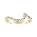 Lab Grown Diamond Wedding Ring in 14K White Gold