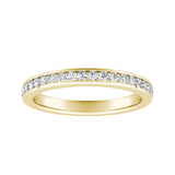 Classic Lab Grown Diamond Wedding Ring in 14K White Gold