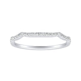 Lab Grown Diamond Wedding Ring in 14K White Gold