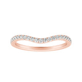 Lab Grown Diamond Wedding Ring in 14K White Gold