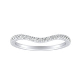 Lab Grown Diamond Wedding Ring in 14K White Gold