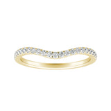 Lab Grown Diamond Wedding Ring in 14K White Gold