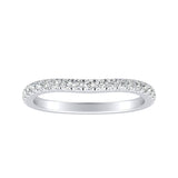 Lab Grown Diamond Wedding Ring in 14K White Gold