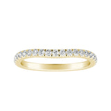 Lab Grown Diamond Wedding Ring in 14K White Gold