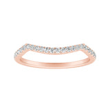 Lab Grown Diamond Wedding Ring in 14K White Gold