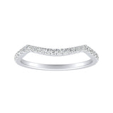 Lab Grown Diamond Wedding Ring in 14K White Gold