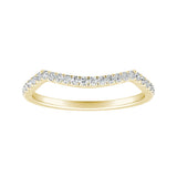 Lab Grown Diamond Wedding Ring in 14K White Gold