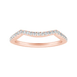 Lab Grown Diamond Wedding Ring in 14K White Gold