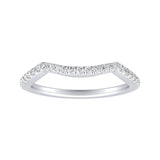Lab Grown Diamond Wedding Ring in 14K White Gold