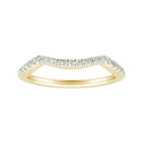 Lab Grown Diamond Wedding Ring in 14K White Gold
