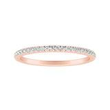 Classic Lab Grown Diamond Wedding Ring in 14K White Gold