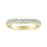Lab Grown Diamond Wedding Ring in 14K White Gold