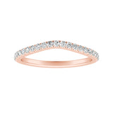 Lab Grown Diamond Wedding Ring in 14K White Gold