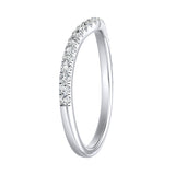 Lab Grown Diamond Wedding Ring in 14K White Gold