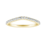 Lab Grown Diamond Wedding Ring in 14K White Gold