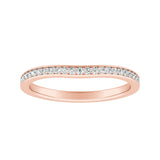 Lab Grown Diamond Wedding Ring in 14K White Gold