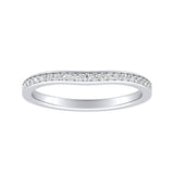 Lab Grown Diamond Wedding Ring in 14K White Gold