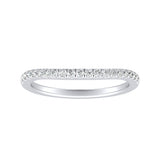Lab Grown Diamond Wedding Ring in 14K White Gold